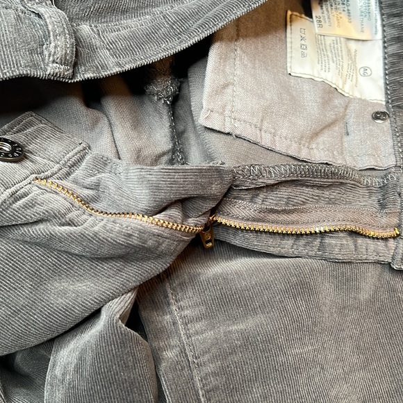 Adriano Goldschmied Gray Corduroy Pant - Picture 3 of 5